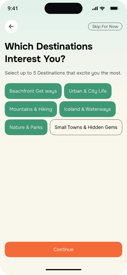 Destinations