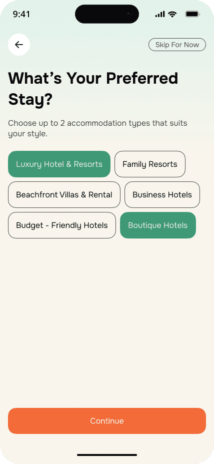 Preferred stay
